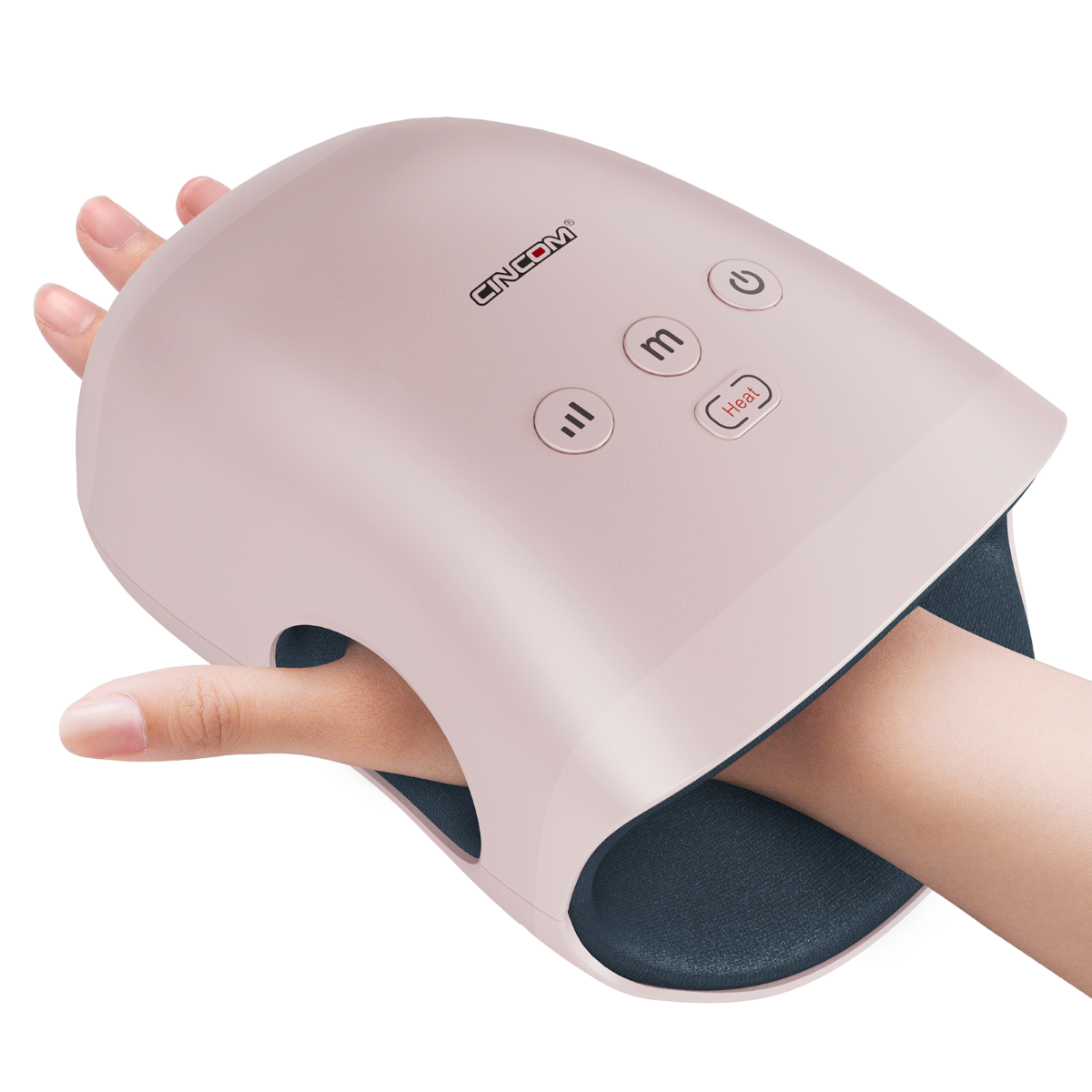 New! CINCOM Cordless Hand Massager with Heat 026H-Pink