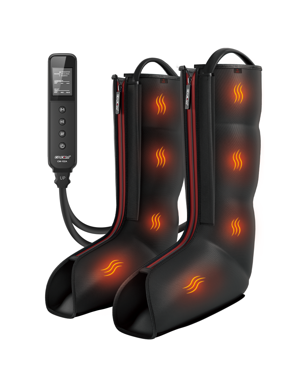 CINCOM Premium Foot and Leg Massager with Heat 102A