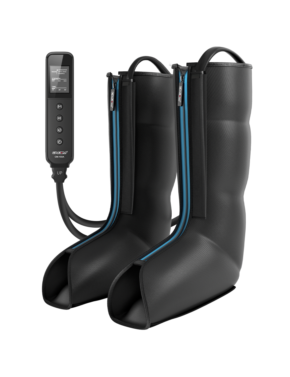 CINCOM Premium Compression Foot and Leg Massager 103A