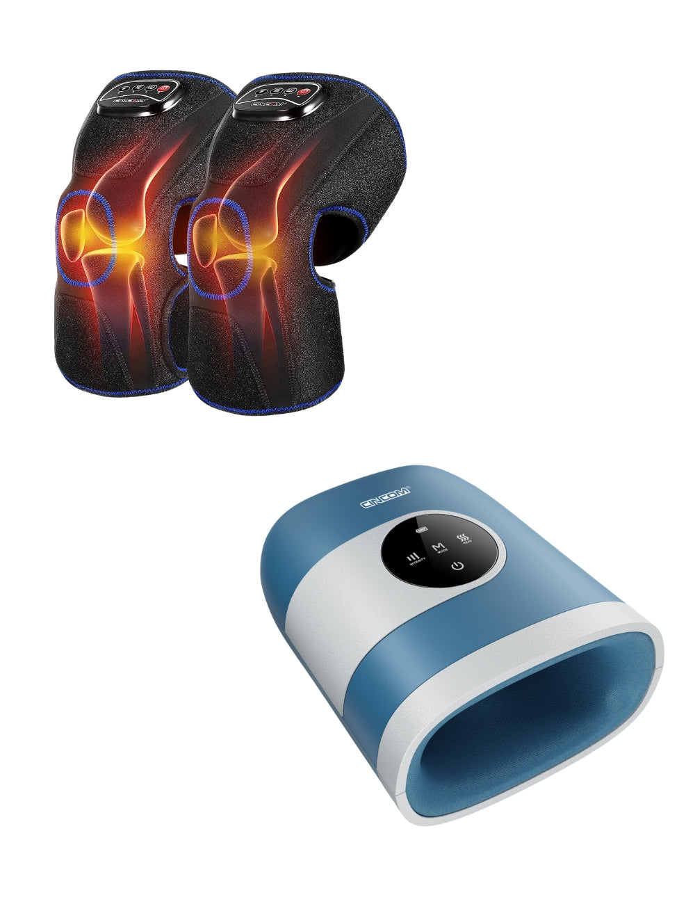 CINCOM Hand Massager 088H & Knee Massager 066K