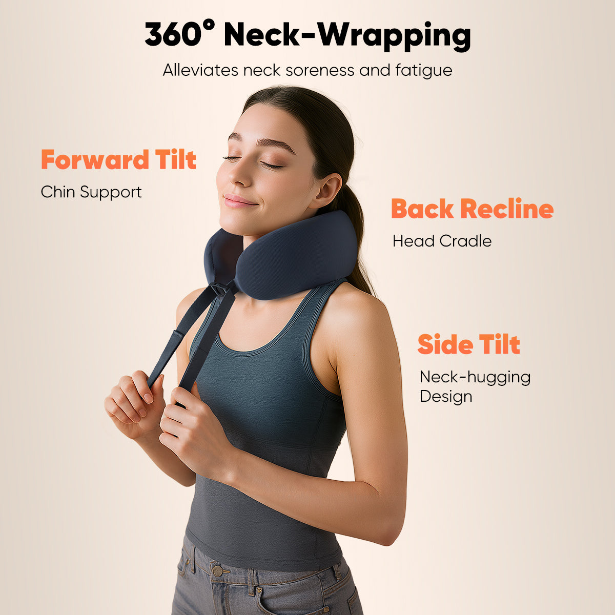 CINCOM U-Shaped Neck Massager Pillow CM-128N