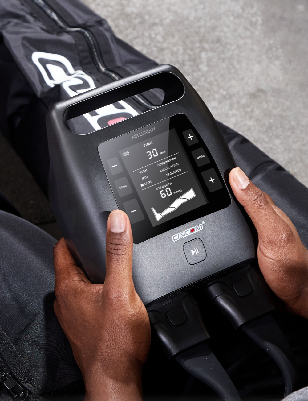 CINCOM Cordless Fast Set-up Air Recovery Boots CM-108A