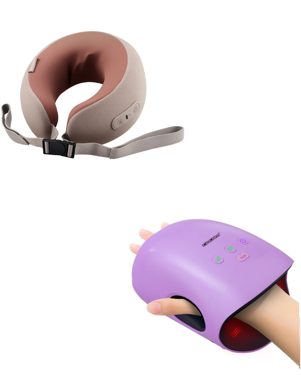 CINCOM Self-Care Recovery Kit – Hand & Neck Massager Bundle