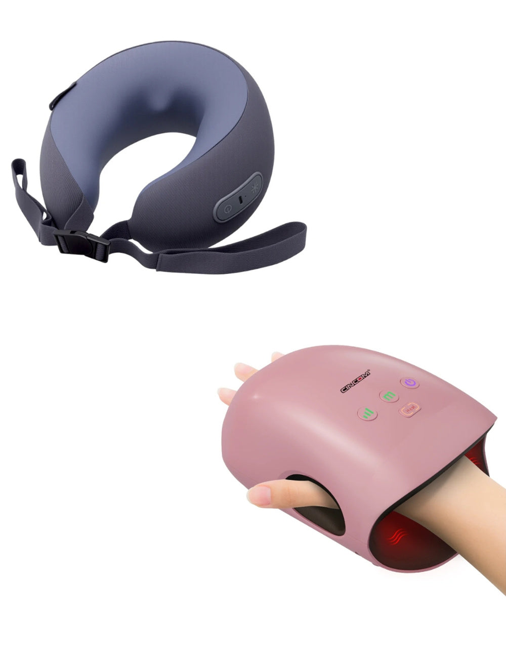 CINCOM Self-Care Recovery Kit – Hand & Neck Massager Bundle