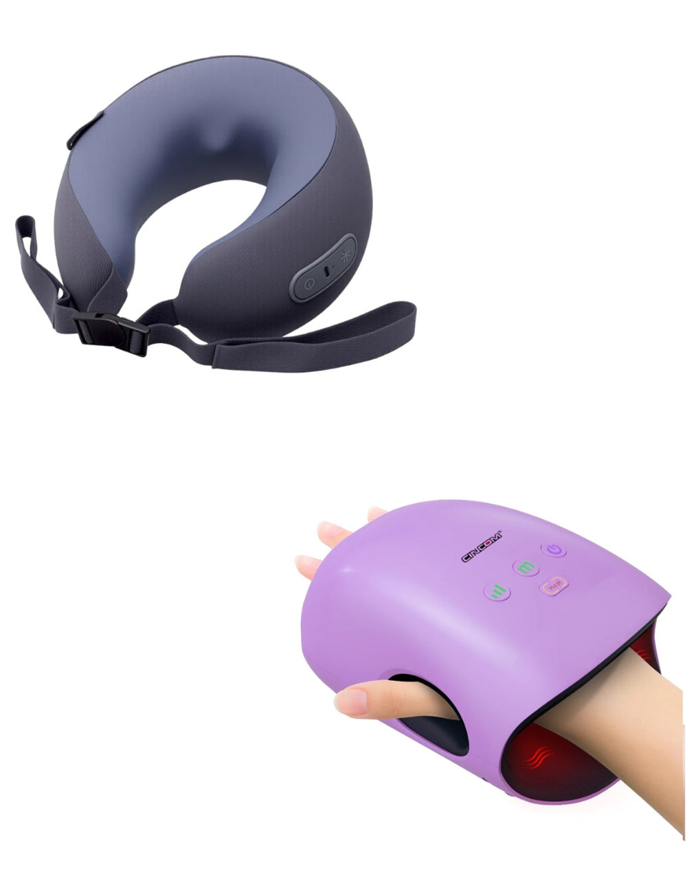 CINCOM Self-Care Recovery Kit – Hand & Neck Massager Bundle