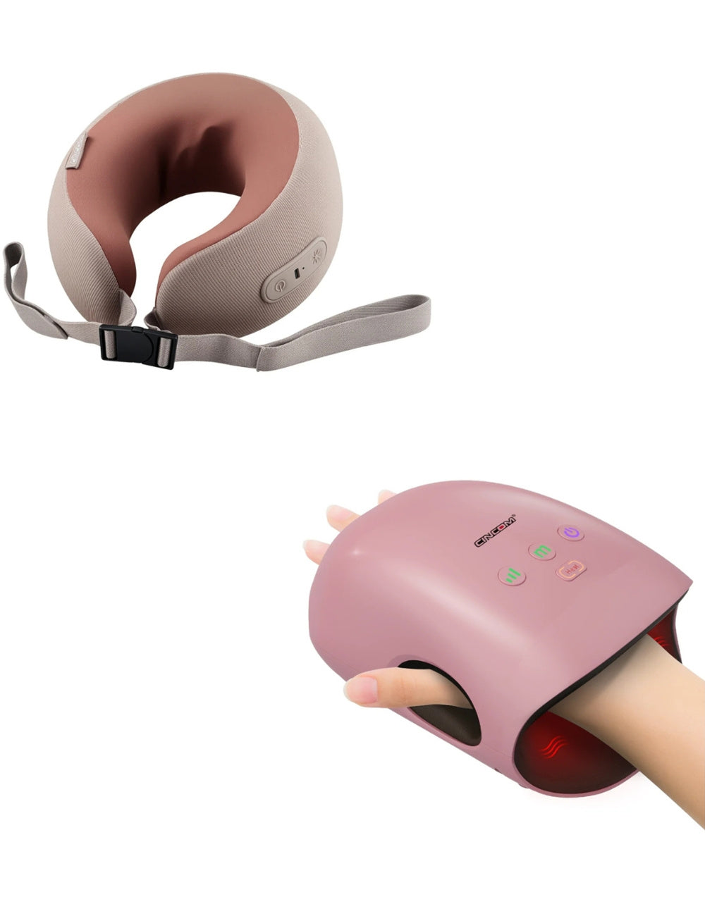 CINCOM Self-Care Recovery Kit – Hand & Neck Massager Bundle